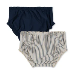 Konges Sløjd Badetøj|2 pak collette badebukser - BLUE STRIPE bluestripe