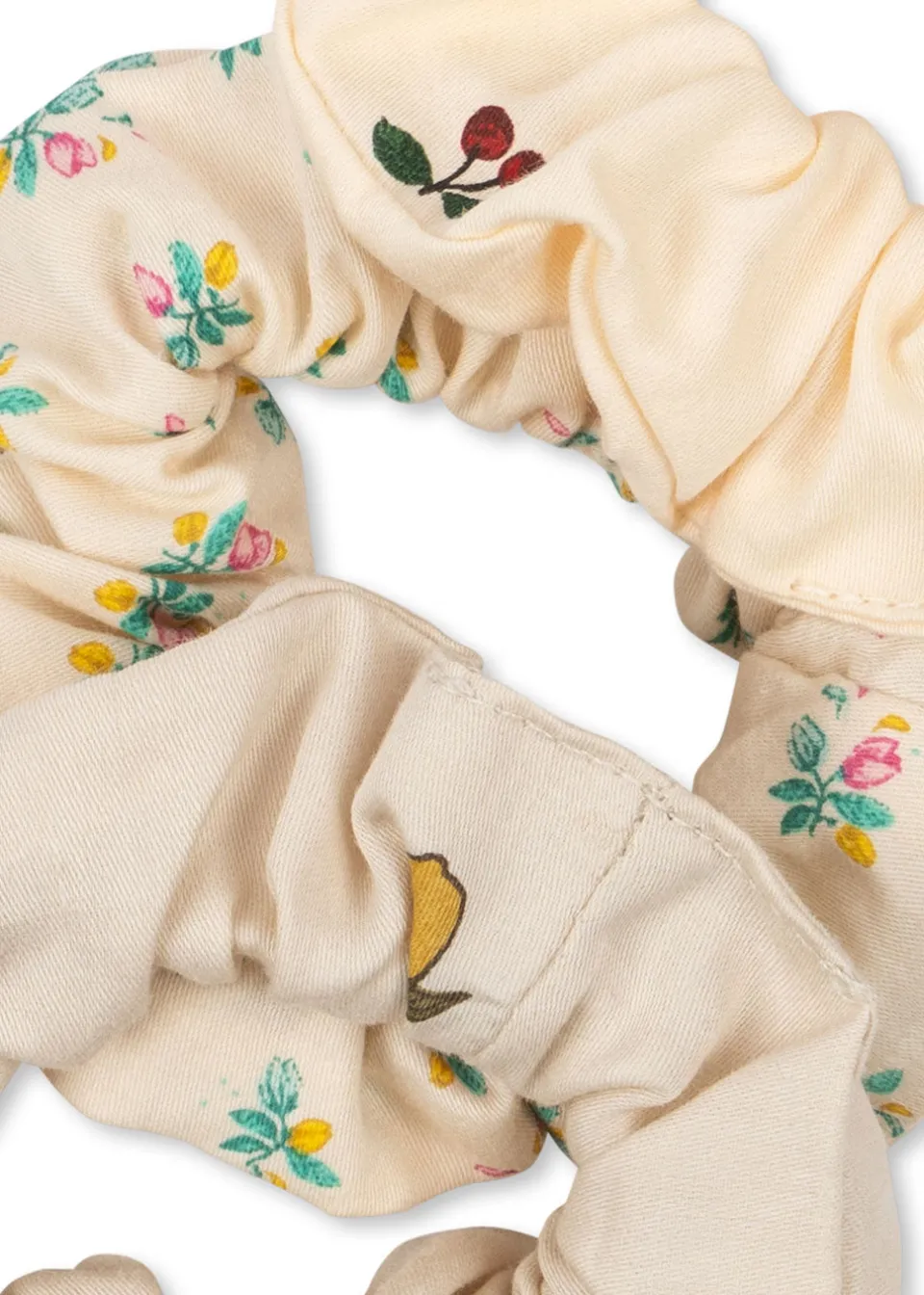 Konges Sløjd Accessories|3 pak scrunchie lille - CHERRY/LEMON/FLEUR COLORÈ cherry/lemon/fleurcolorè