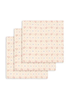 Konges Sløjd Pusletid|3 pak stofbleer - fleur decor fleurdecor