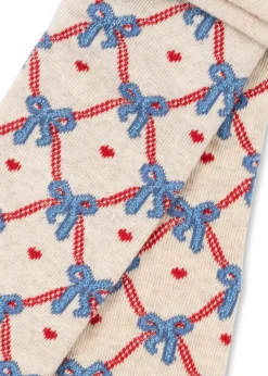 Konges Sløjd Accessories|2 pak strømpebukser - BOW MIX bowmix