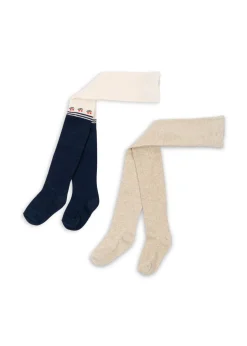 Konges Sløjd Accessories|2 pak strømpebukser - CHERRY MIX cherrymix