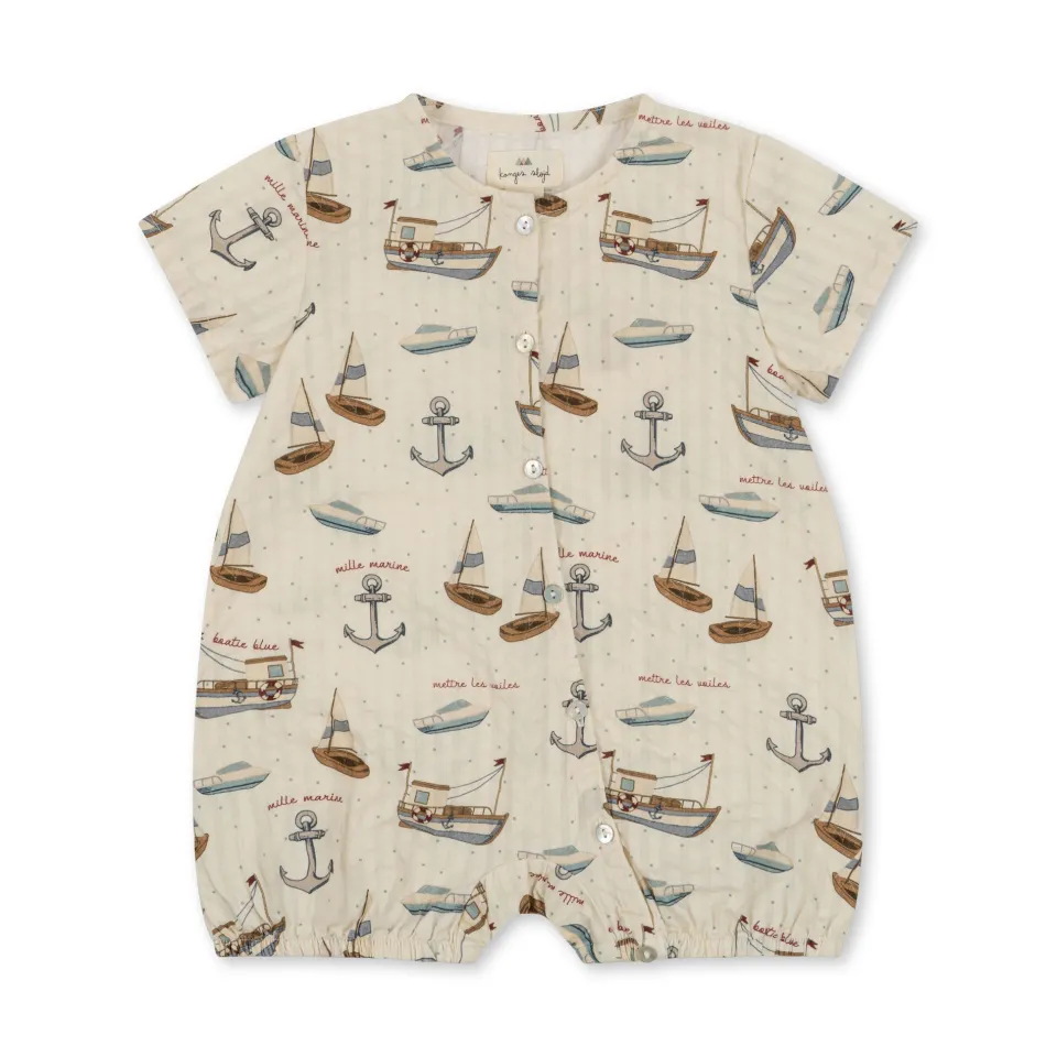 Konges Sløjd Overdele|ace romper - SAIL AWAY sailaway