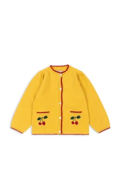 Konges Sløjd Overdele|ALEXA CARDIGAN - YOLK YELLOW yolkyellow