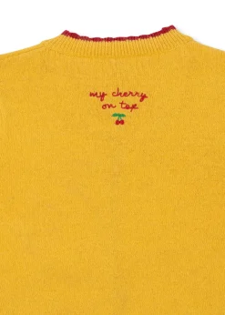 Konges Sløjd Overdele|ALEXA CARDIGAN - YOLK YELLOW yolkyellow