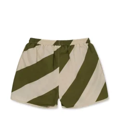 Konges Sløjd Badetøj|asnou badebukser - DARK OLIVE/CREAMY WHITE darkolive/creamywhite