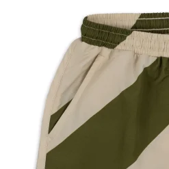Konges Sløjd Badetøj|asnou badebukser - DARK OLIVE/CREAMY WHITE darkolive/creamywhite