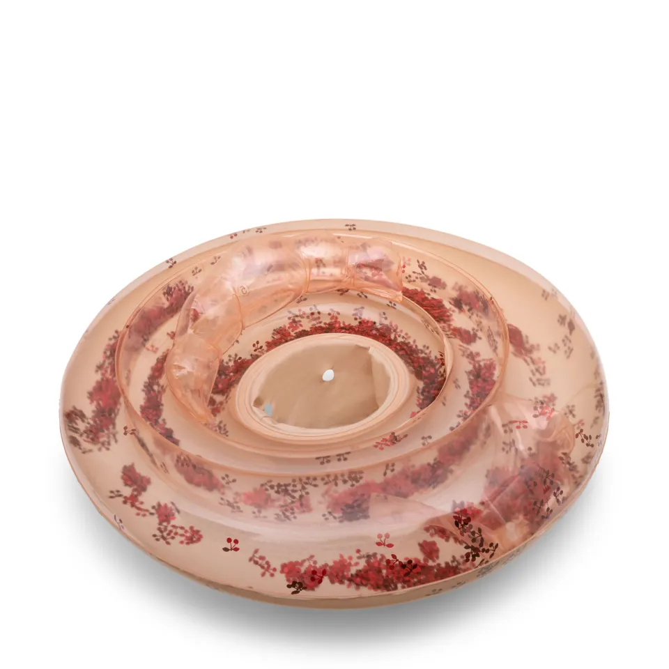 Konges Sløjd Svømmeudstyr|babybadering - BLUSH TRANSPARENT blushtransparent