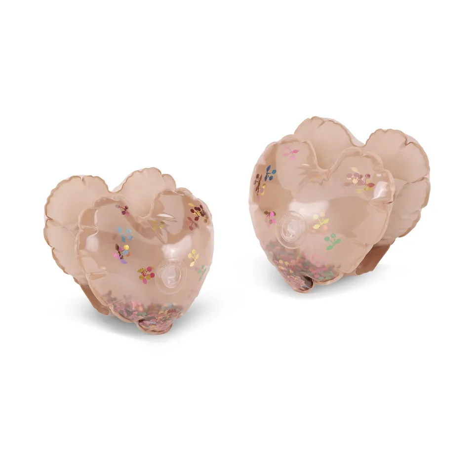 Konges Sløjd Svømmeudstyr|badevinger - MULTI CHERRY BLUSH TRANSPARENT multicherryblushtransparent