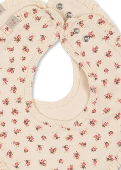 Konges Sløjd Accessories|basic 2 pak hagesmæk - buttercream/bloomie