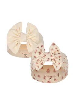 Konges Sløjd Accessories|basic 2 pak turban - buttercream/bloomie