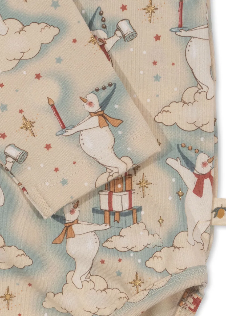 Konges Sløjd Overdele|Underdele|Basic body sæt - let it snow letitsnow