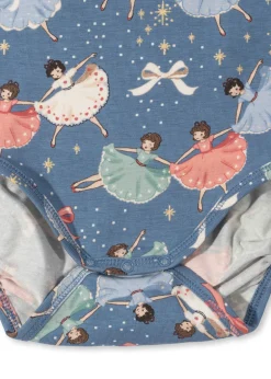 Konges Sløjd Overdele|Underdele|Basic body sæt - snow bow ballerina snowbowballerina