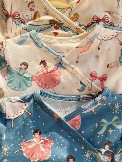 Konges Sløjd Overdele|Underdele|Basic sæt til nyfødt - snow bow ballerina snowbowballerina