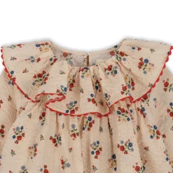 Konges Sløjd Overdele|bella romper med flæser - FIFI FLEUR fififleur