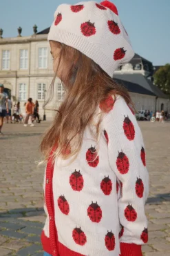 Konges Sløjd Accessories|Overtøj|Belou beret - ladybug