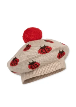 Konges Sløjd Accessories|Overtøj|Belou beret - ladybug