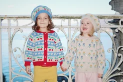 Konges Sløjd Overdele|BELOU CARDIGAN - CHERRY STRIPE cherrystripe