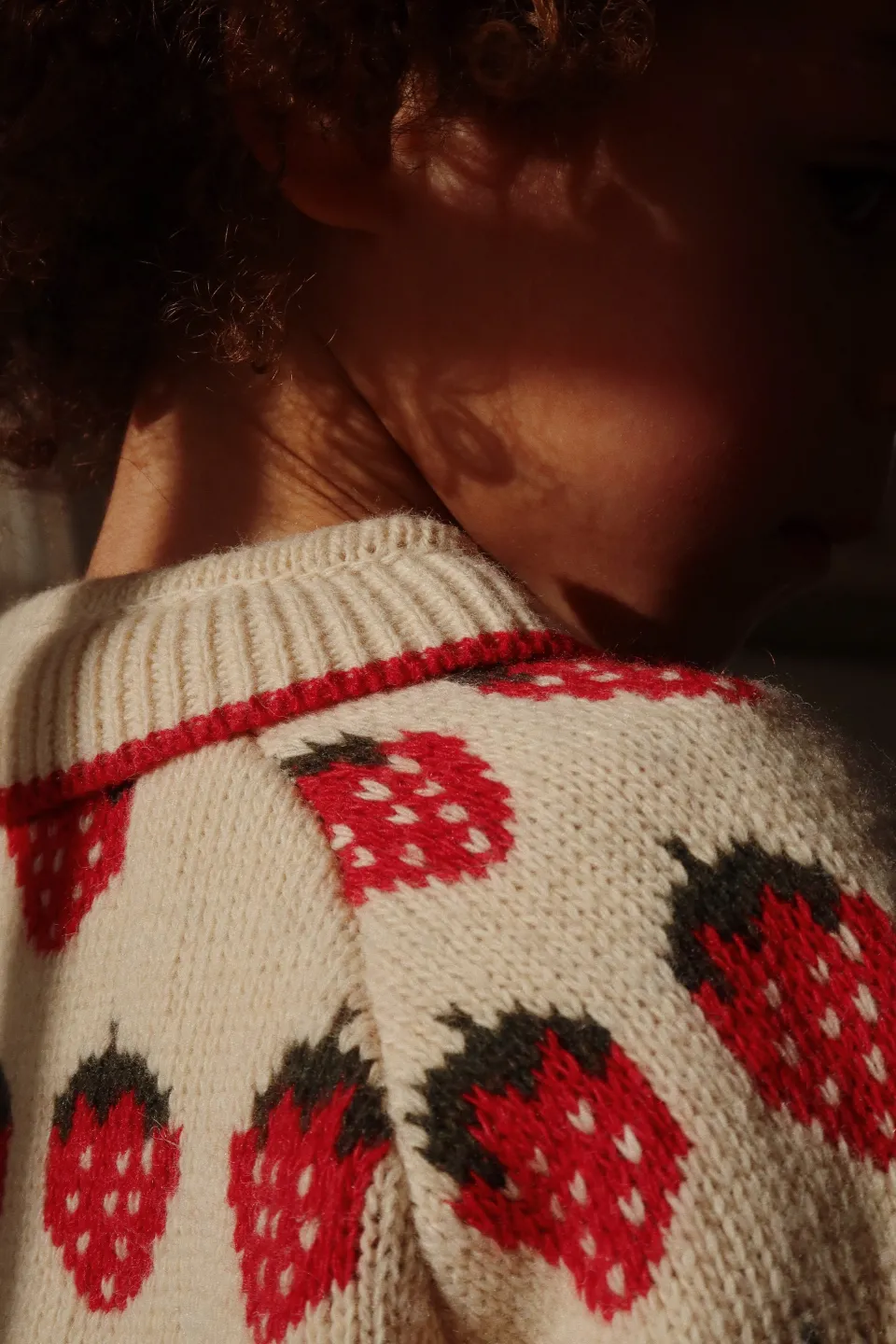 Konges Sløjd Overdele|Belou cardigan - strawberry