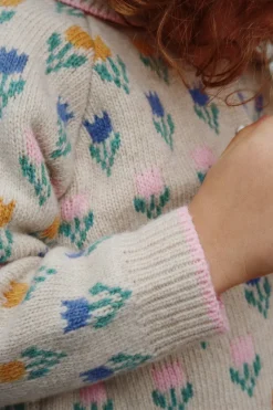 Konges Sløjd Overdele|BELOU CARDIGAN - tulipe