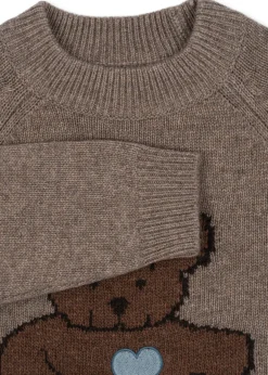 Konges Sløjd Overdele|BILLI BLUSE - TEDDY BEAR teddybear