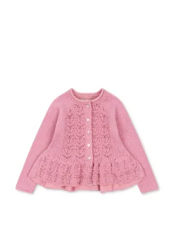 Konges Sløjd Overdele|cabby cardigan - powder pink powderpink