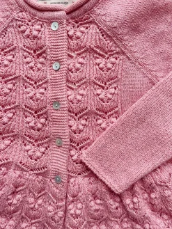 Konges Sløjd Overdele|cabby cardigan - powder pink powderpink