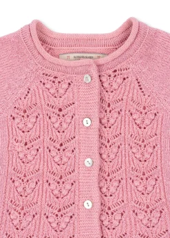 Konges Sløjd Overdele|cabby cardigan - powder pink powderpink