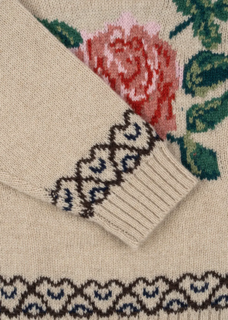 Konges Sløjd Overdele|Carola sweater - off white melange offwhitemelange