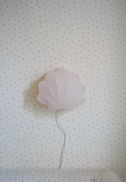 Konges Sløjd Børneværelse|clam stoflampe - blush