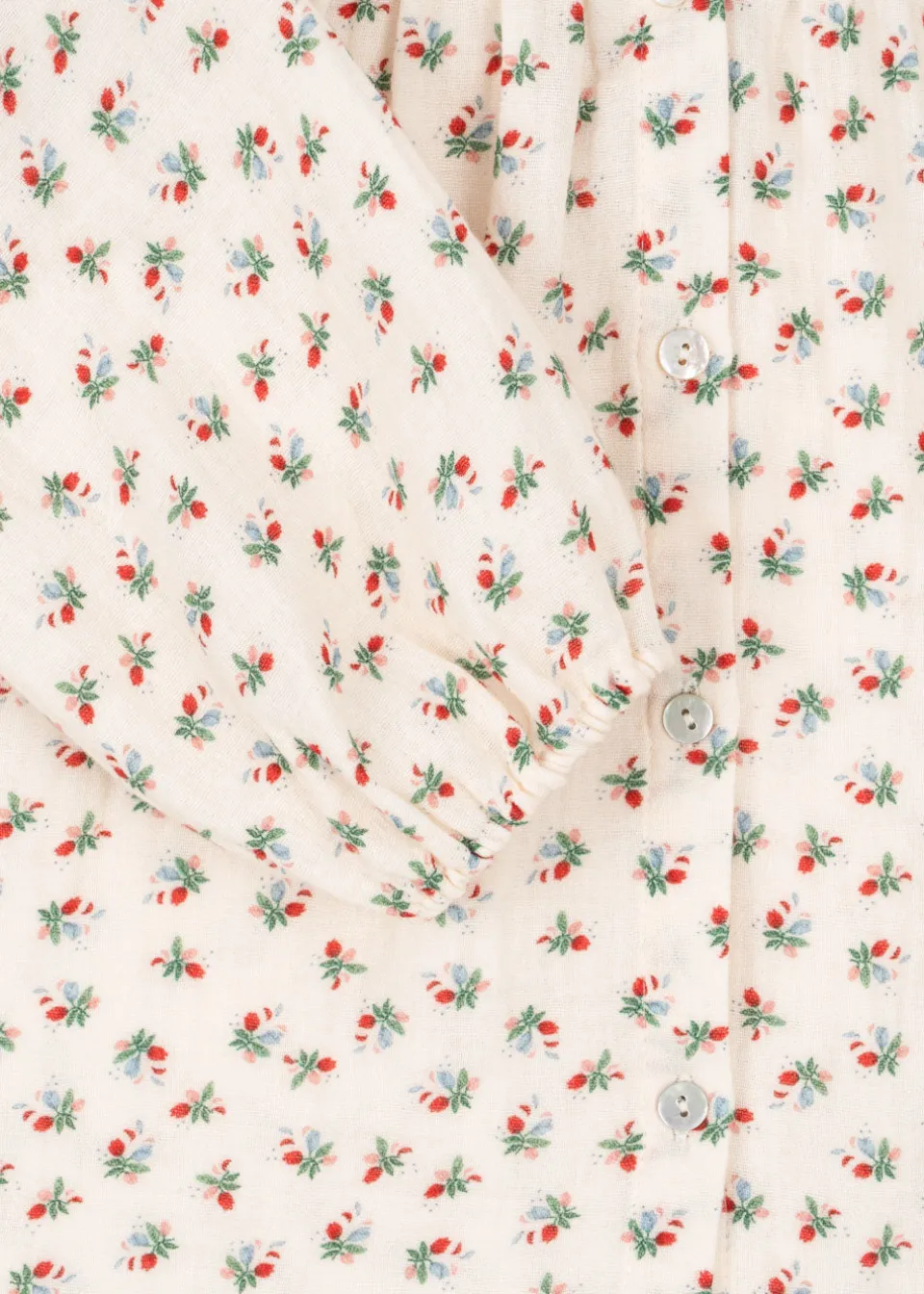 Konges Sløjd Overdele|coco bluse - FLEUR TRICOLORE fleurtricolore