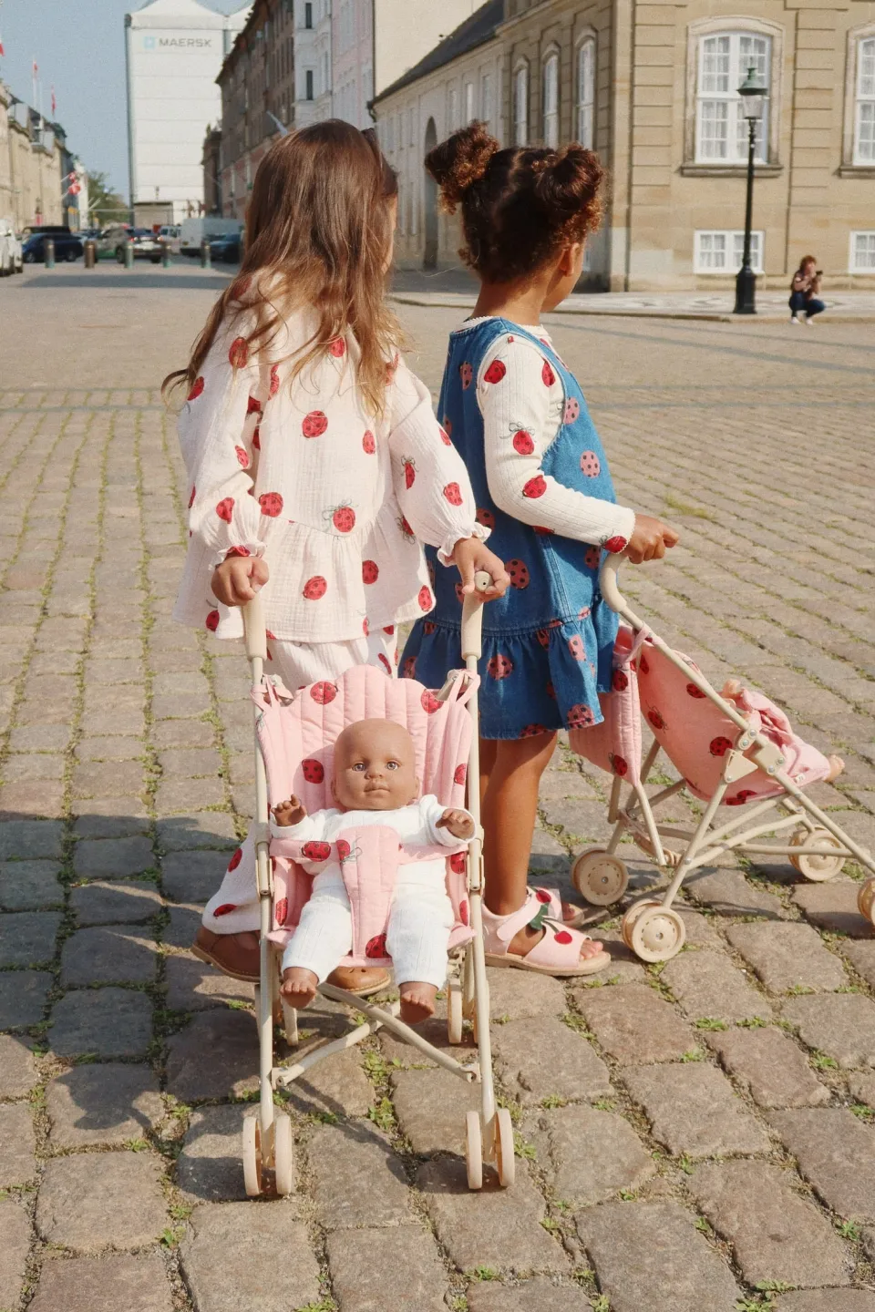 Konges Sløjd Overdele|Coco ladybug bluse - ladybug bow ladybugbow