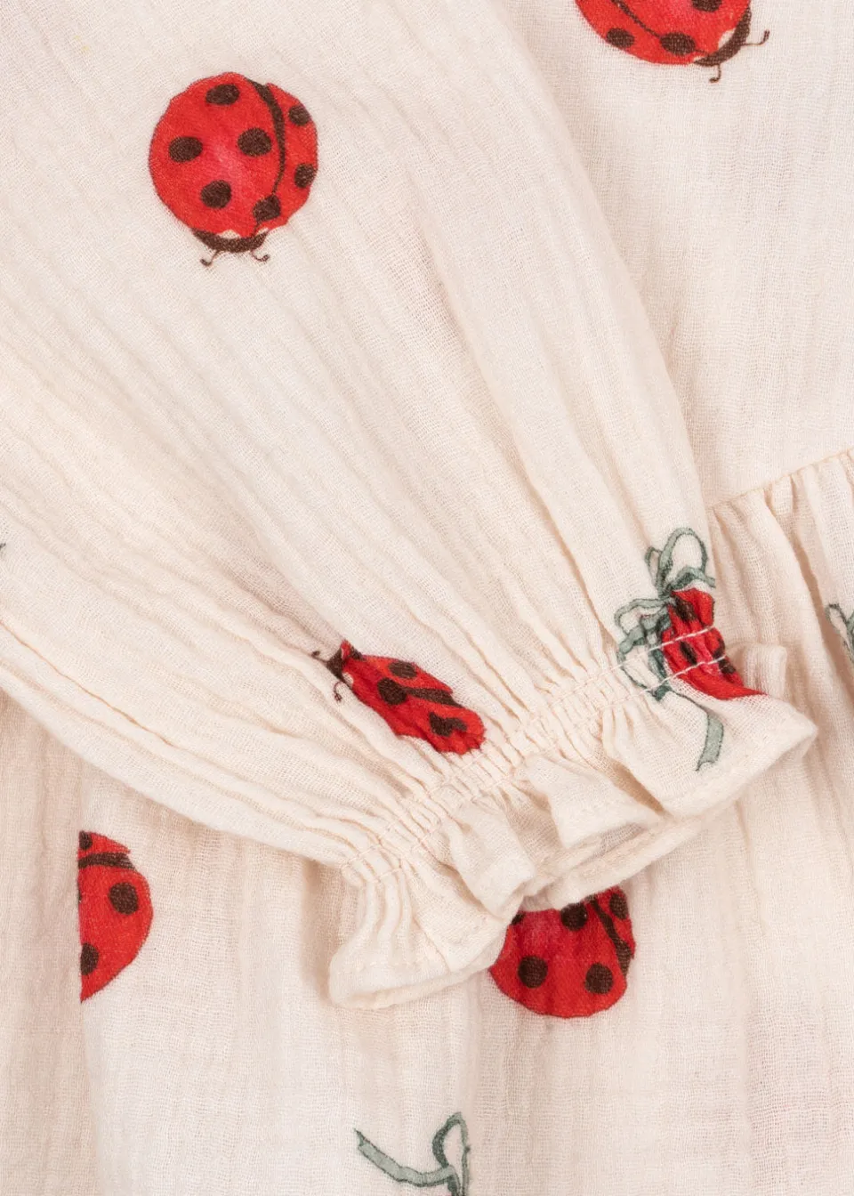 Konges Sløjd Overdele|Coco ladybug bluse - ladybug bow ladybugbow