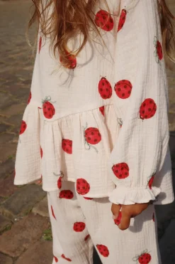 Konges Sløjd Underdele|Coco ladybug bukser - ladybug bow ladybugbow
