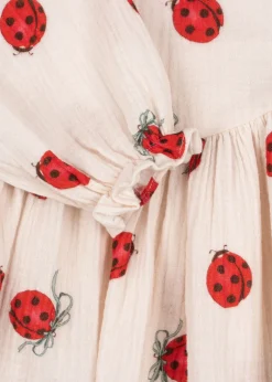 Konges Sløjd Kjoler|Coco ladybug kjole - ladybug bow ladybugbow