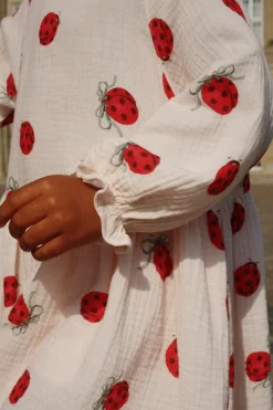 Konges Sløjd Kjoler|Coco ladybug kjole - ladybug bow ladybugbow