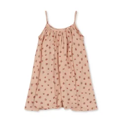 Konges Sløjd Kjoler|coco stropkjole - PEONIA PINK peoniapink