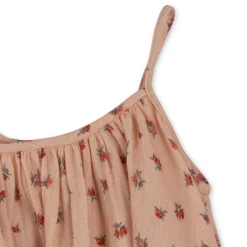 Konges Sløjd Kjoler|coco stropkjole - PEONIA PINK peoniapink