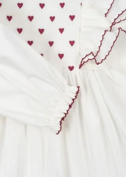 Konges Sløjd Kjoler|Coeur kjole - pure white purewhite