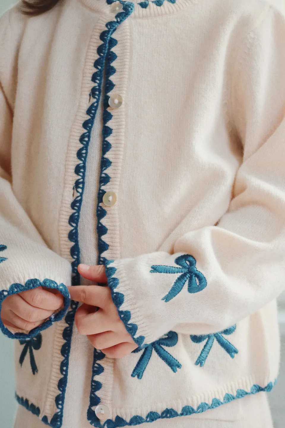 Konges Sløjd Overdele|Collette cardigan - off white offwhite