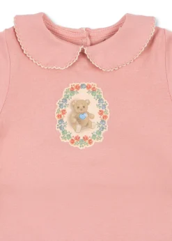 Konges Sløjd Overdele|Underdele|Coty picot heldragt - mellow rose mellowrose