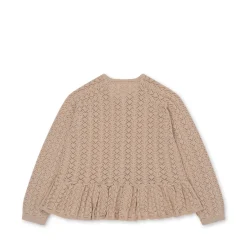 Konges Sløjd Overdele|cypres cardigan - LIGHT ROSE lightrose