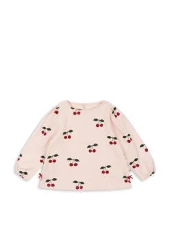 Konges Sløjd Overdele|Drey bluse - MA GRANDE CERISE PEONY magrandecerisepeony