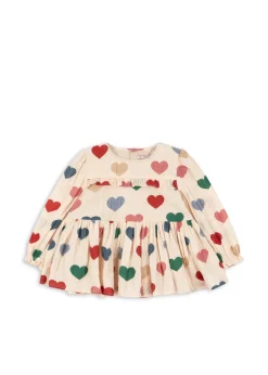 Konges Sløjd Overdele|elin bluse - BON COEUR COLORE FRAPPE boncoeurcolorefrappe