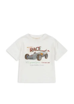 Konges Sløjd Overdele|Era tee - RACE WHITE racewhite