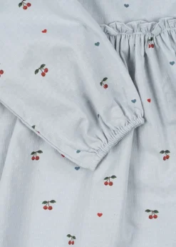 Konges Sløjd Kjoler|evia kjole - CHERRY BLUE COEUR cherrybluecoeur