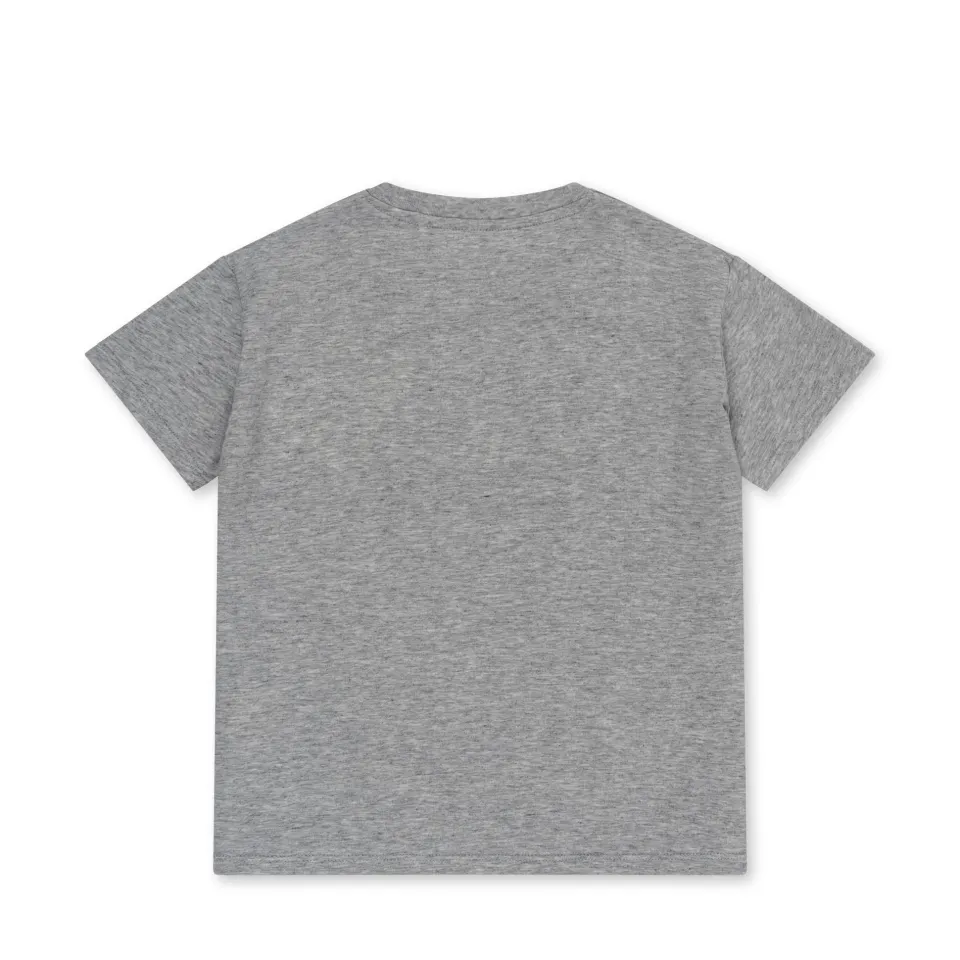 Konges Sløjd Overdele|famo tee - GREY MELANGE greymelange