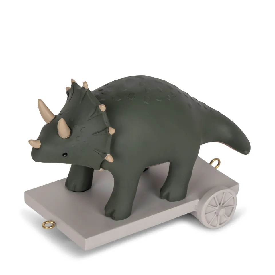 Konges Sløjd Børneværelse|figur til fødselsdagstog triceratops - multi