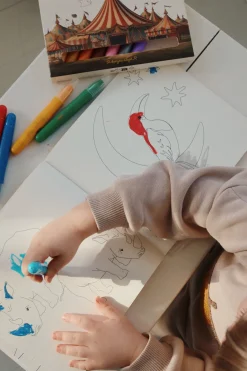 Konges Sløjd Kreativ & Spil|Gel farver og blok - multi