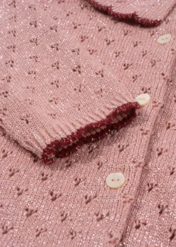 Konges Sløjd Overdele|Holiday cardigan - mellow rose mellowrose