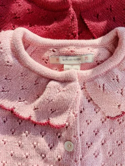 Konges Sløjd Overdele|Holiday cardigan - red dahlia reddahlia